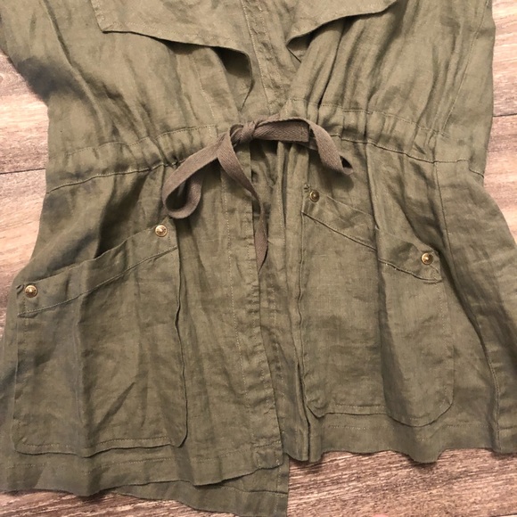 Guess Olive Green Vest - Picture 5 of 5